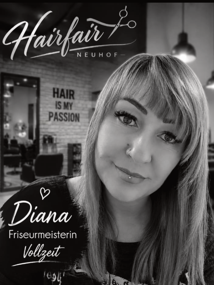 Diana Dimmerling, Friseurmeisterin
